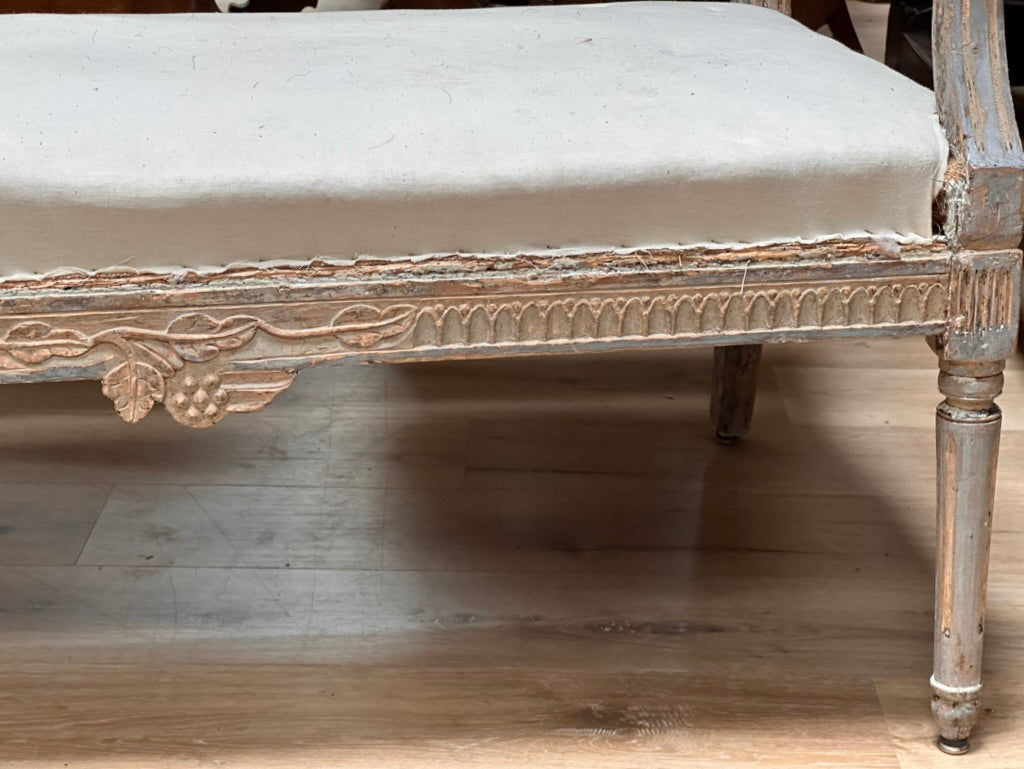 18th Century Gustavian Settee/Bench - On Hold