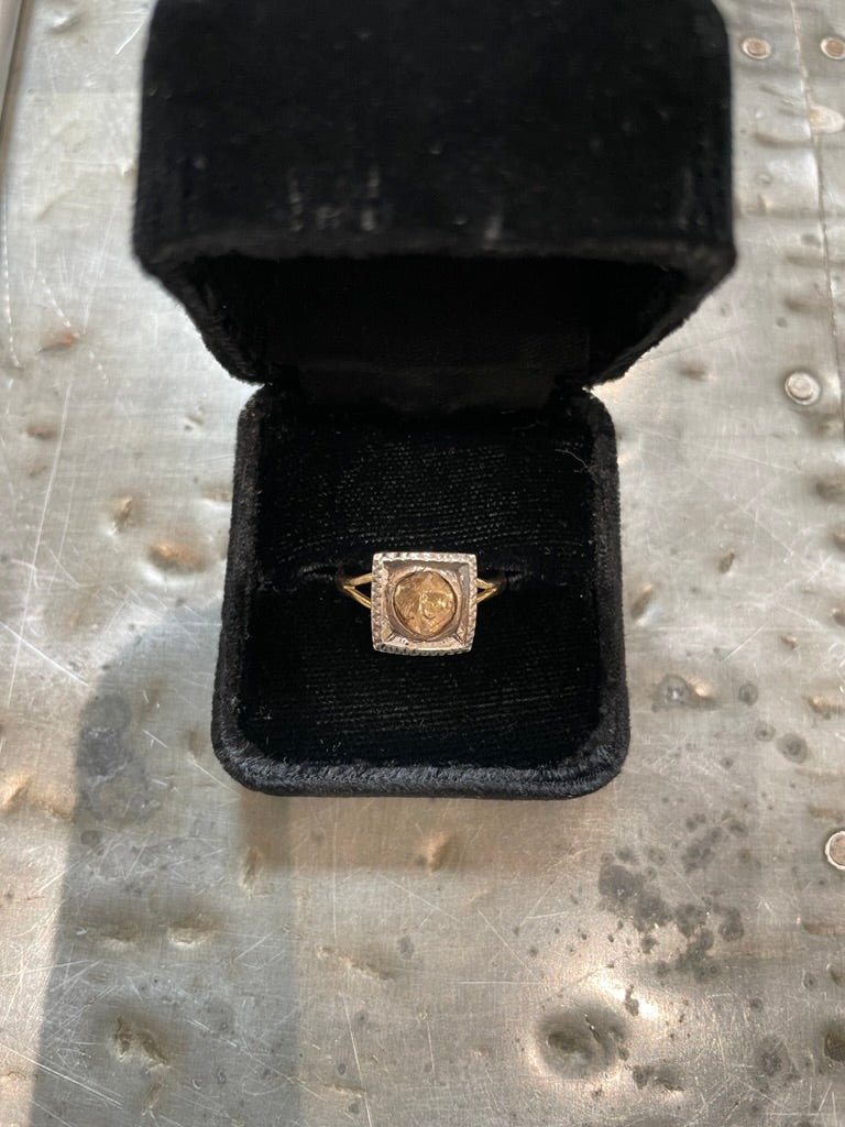 15K Yellow Gold Ring, Late 18th Century George III - Helen Storey Antiques