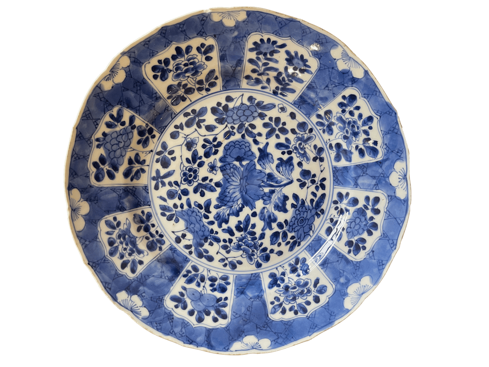 18th Century Blue & White Delft Charger