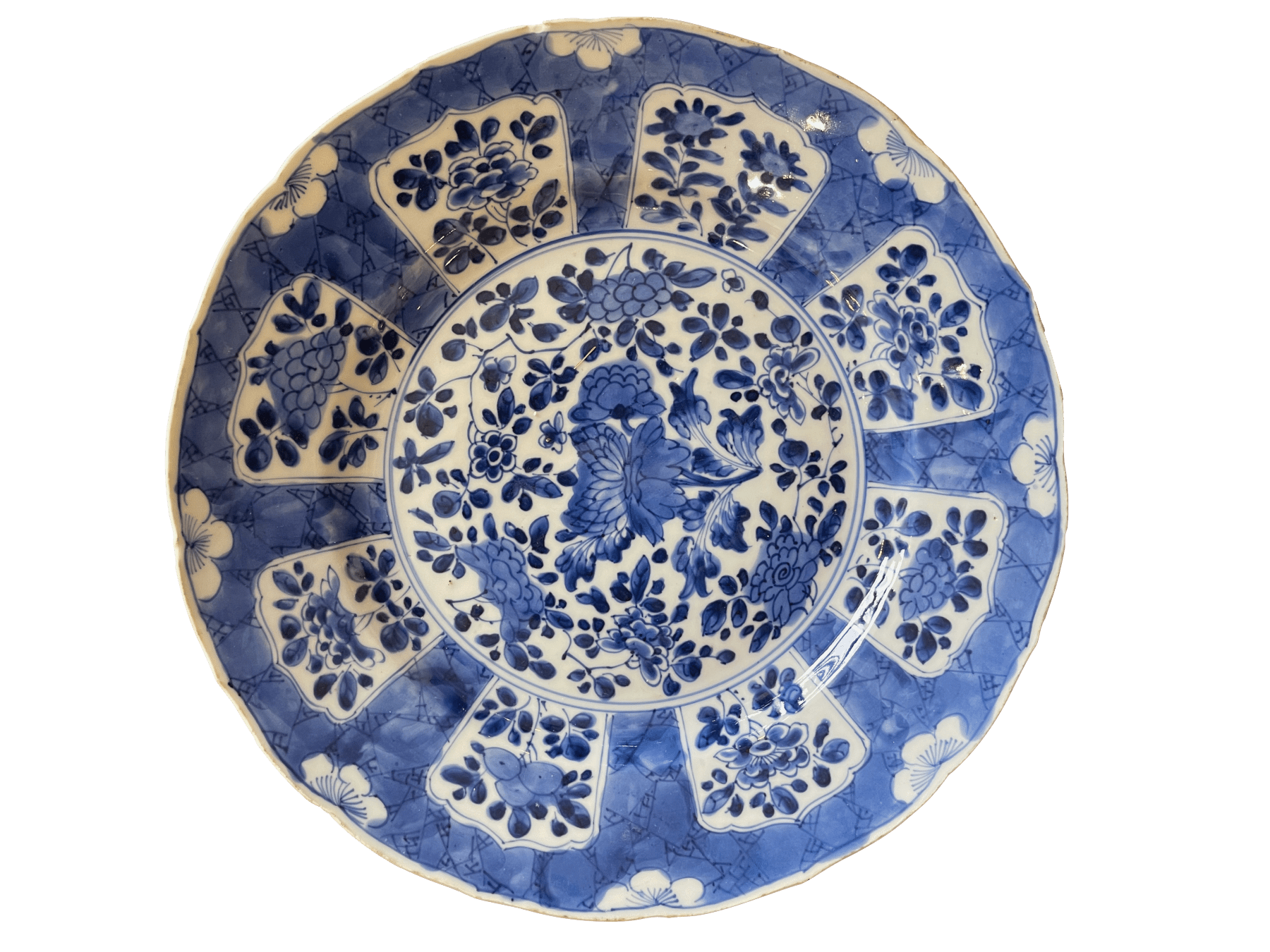 18th Century Blue & White Delft Charger