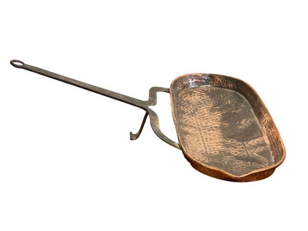 18TH CENTURY FRENCH LECHE FRITE COPPER DRIP PAN