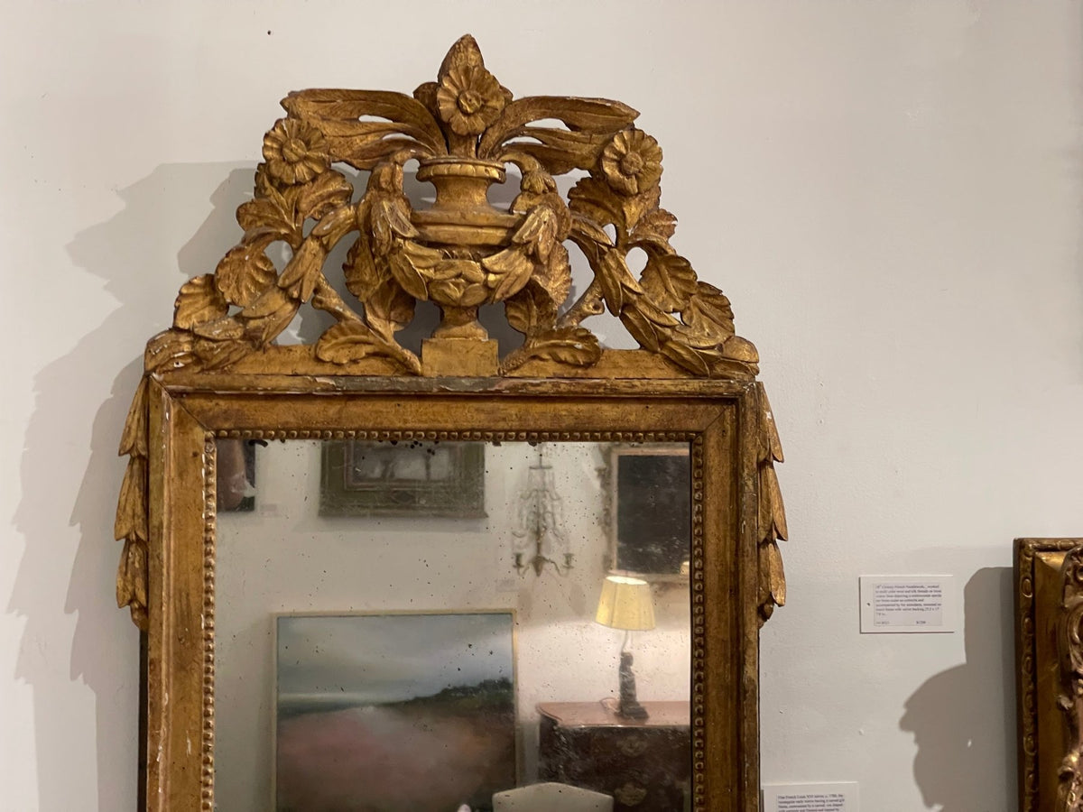 18TH CENTURY FRENCH LOUIS XVI MIRROR - Helen Storey Antiques