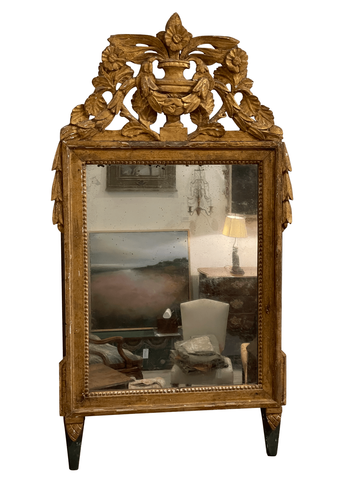 18TH CENTURY FRENCH LOUIS XVI MIRROR