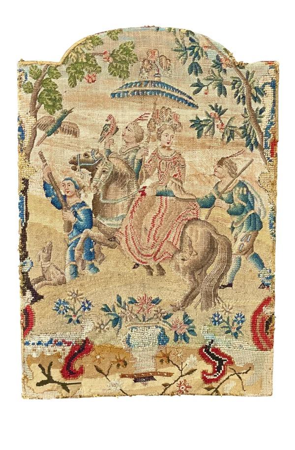 18TH CENTURY FRENCH NEEDLEWORK - Helen Storey Antiques