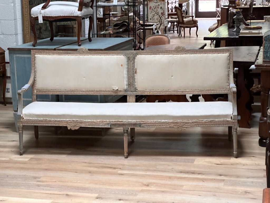 18th Century Gustavian Settee/Bench - On Hold - Helen Storey Antiques