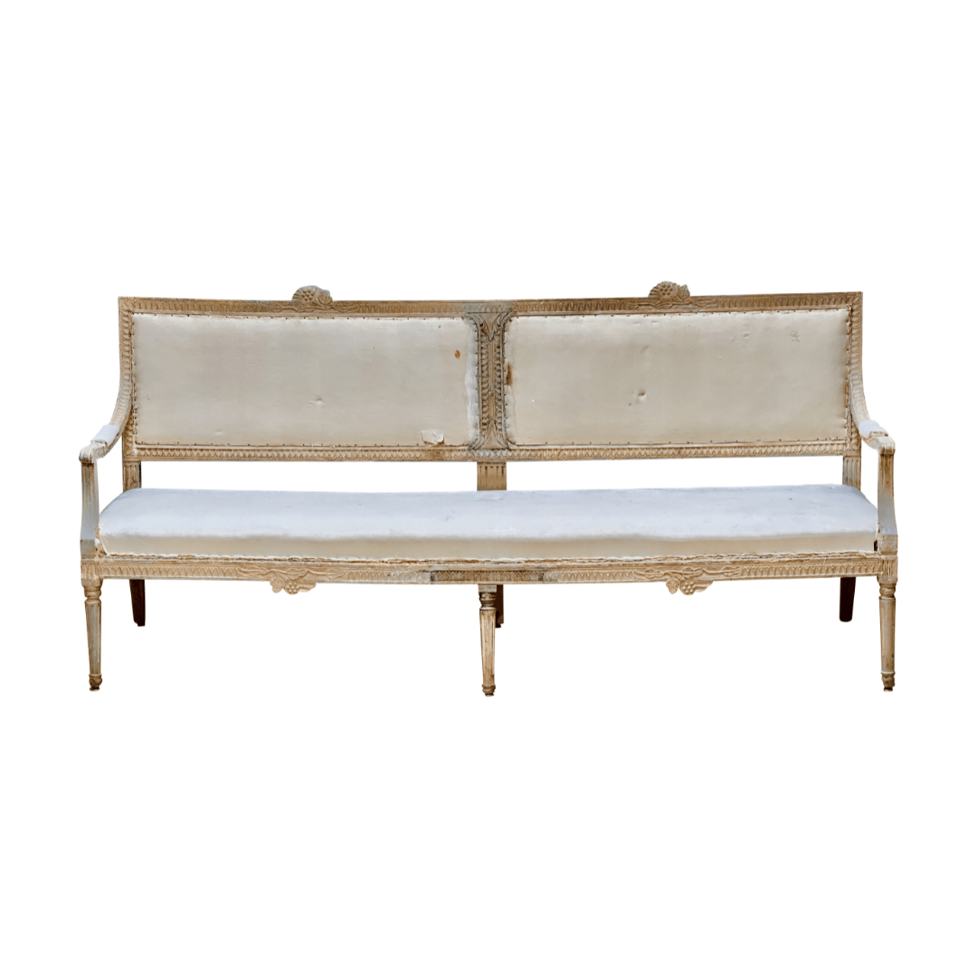 18th Century Gustavian Settee/Bench - On Hold - Helen Storey Antiques