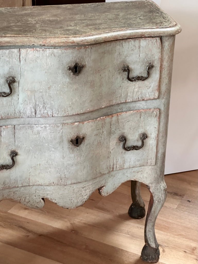 18th Century Italian Painted Commode - Helen Storey Antiques