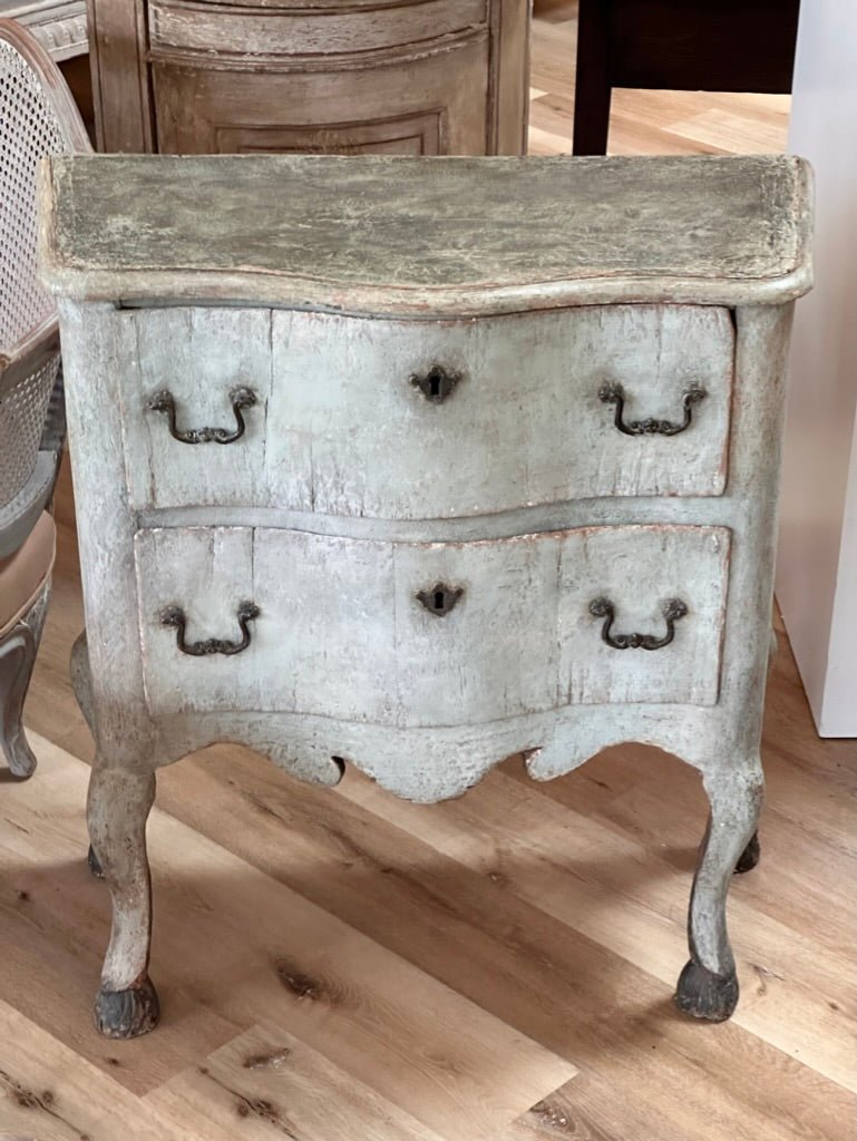 18th Century Italian Painted Commode - Helen Storey Antiques