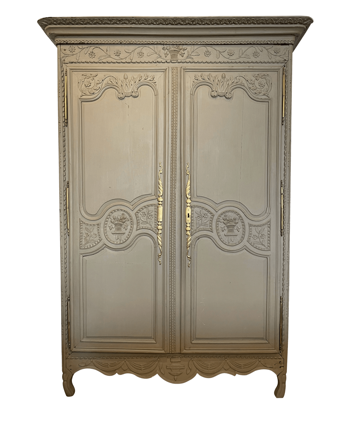 18TH CENTURY LOUIS XV FRENCH PROVINCIAL ARMOIRE