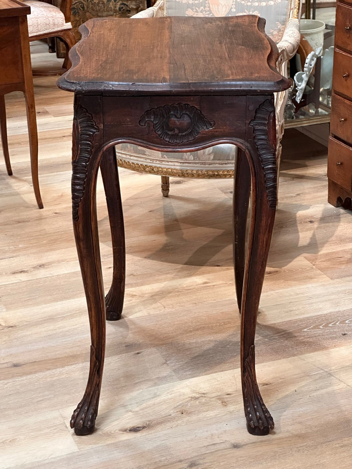 18th Century Louis XV French Provincial Side Table - Helen Storey Antiques