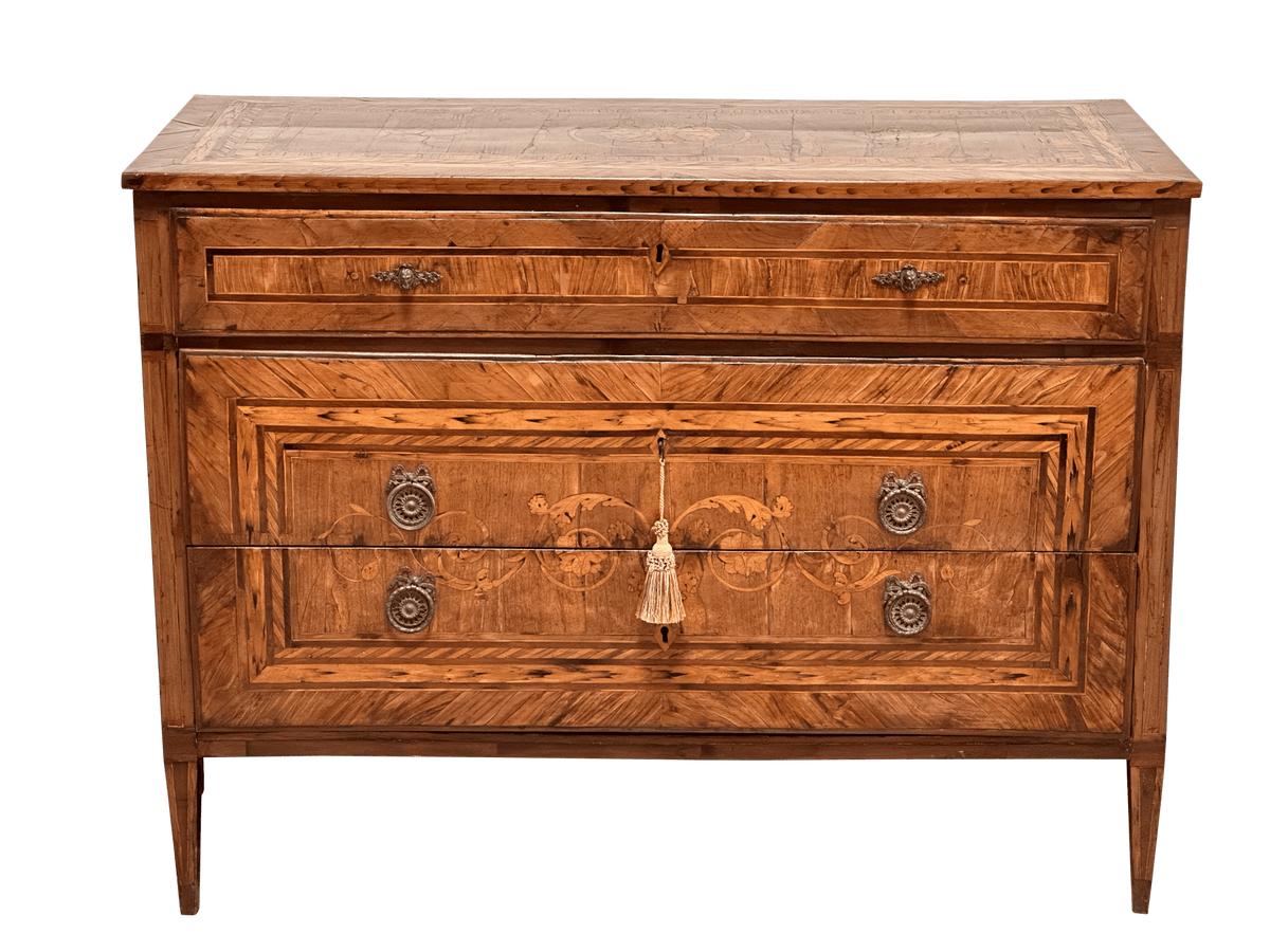 18th Century Northern Italian Neoclassical Chest of Drawers - Helen Storey Antiques