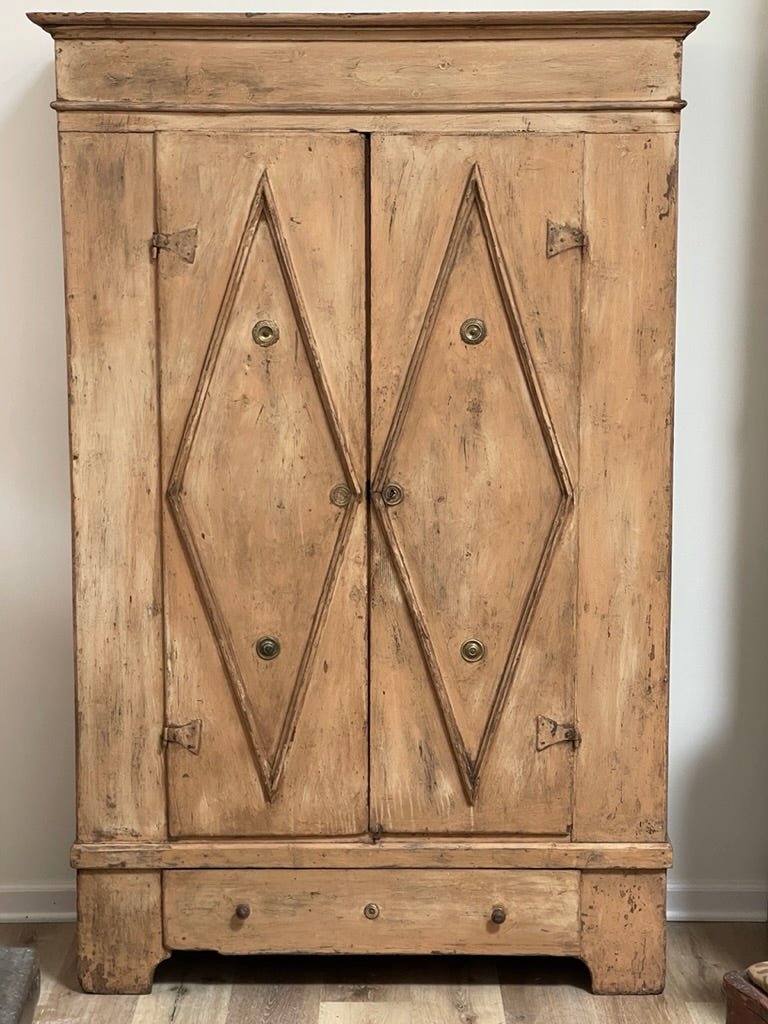 18th Century Rare Provincial Italian Armoire - Helen Storey Antiques