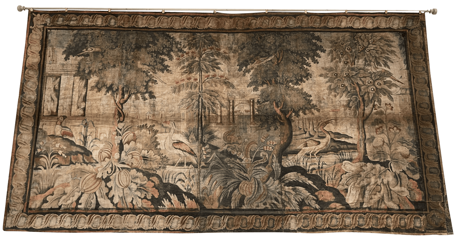 18th Century Rare Room-Size Louis XV "Tolie Peinte" Tapestry
