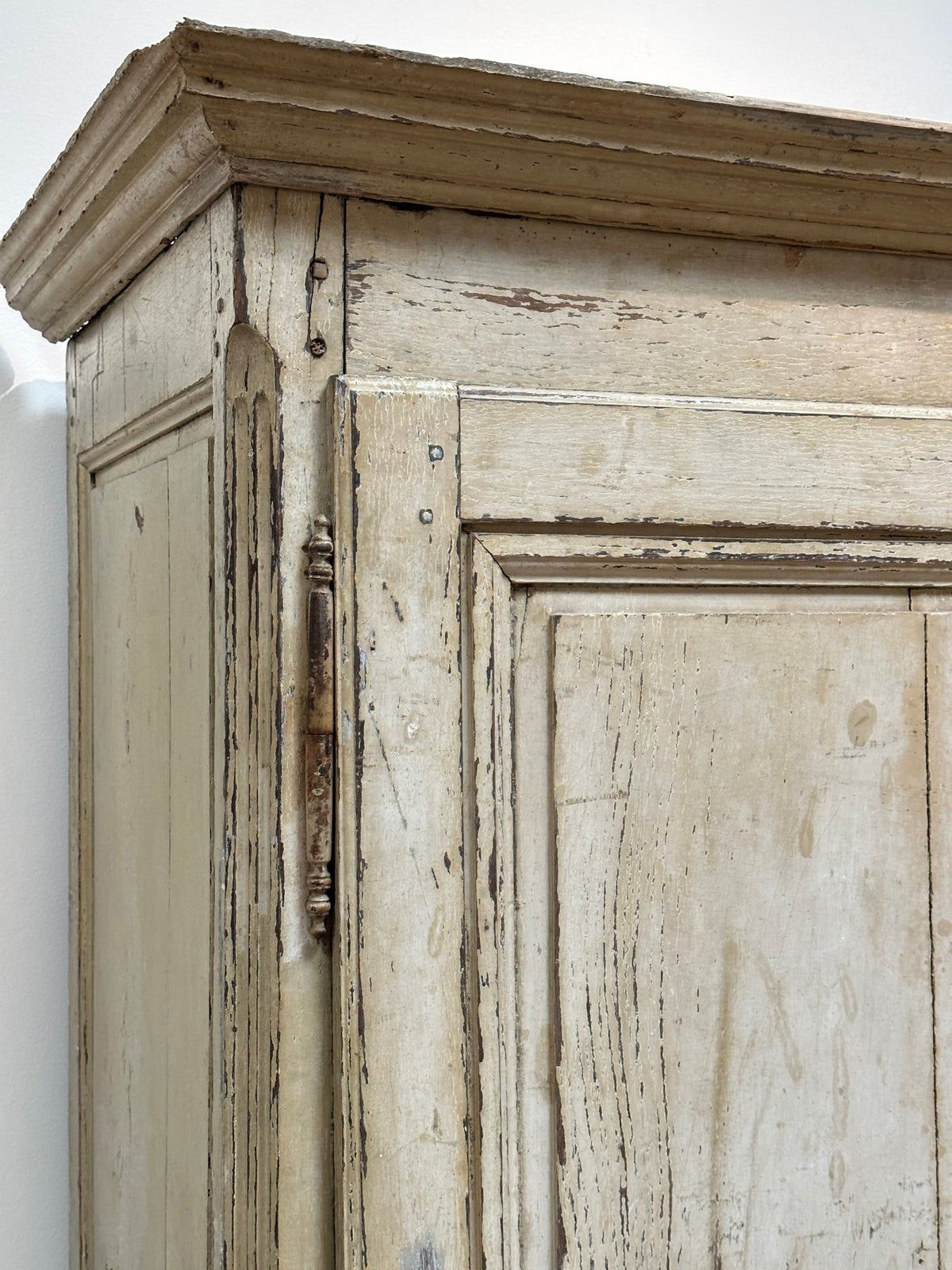 18th Century Swedish Painted Armoire, c. 1780 - Helen Storey Antiques