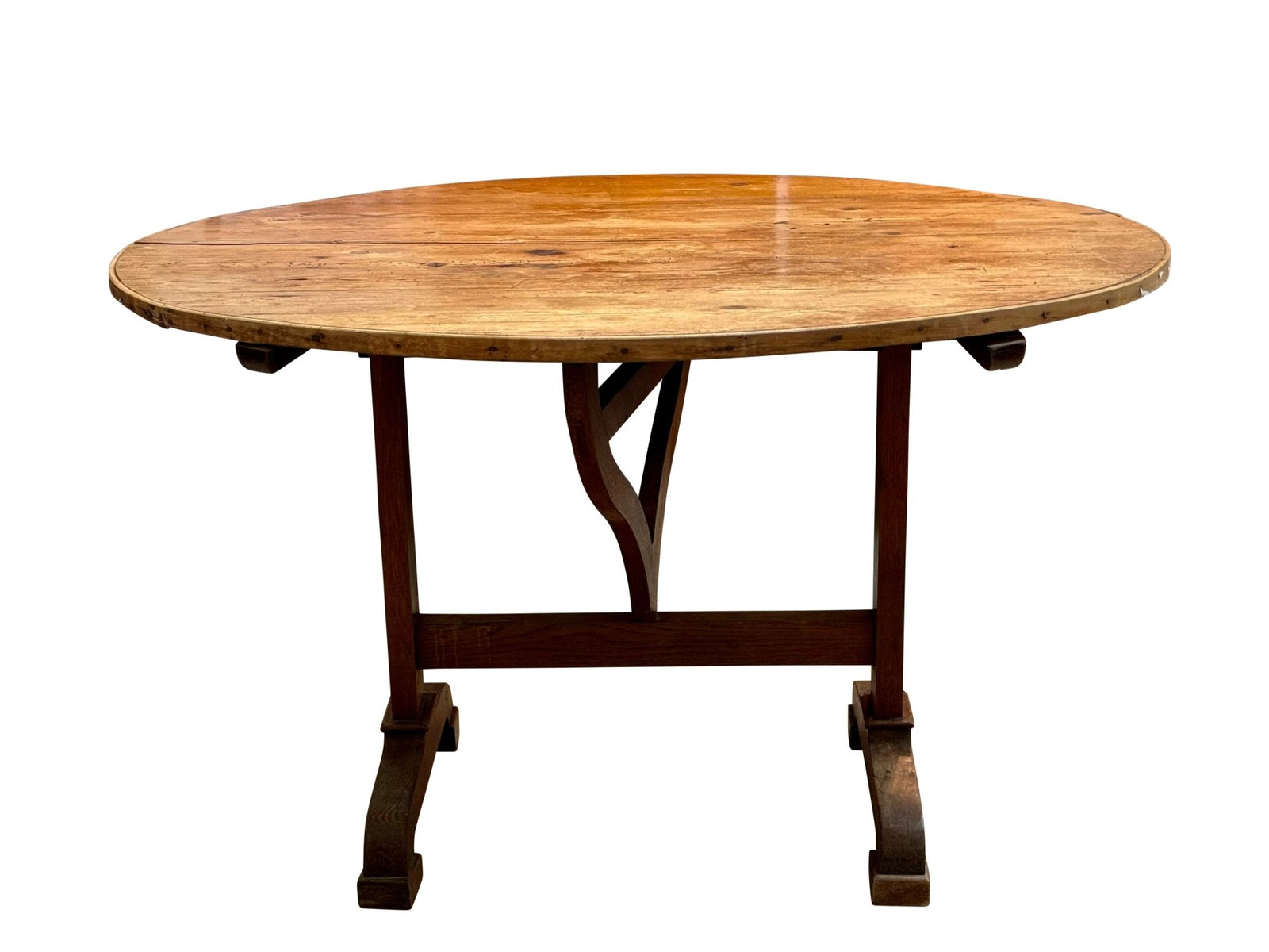 19th Century French Vendage Wine Tasting Table