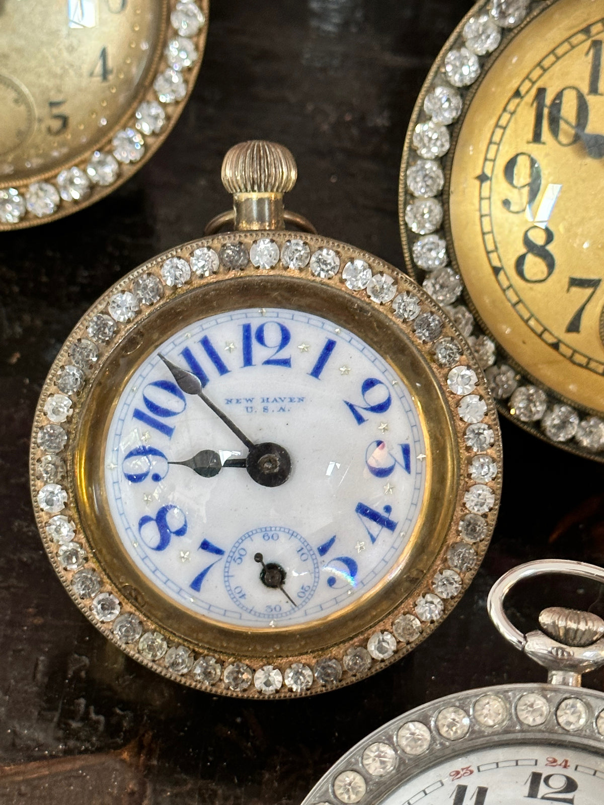 Sixteen Jeweled Ball Clocks