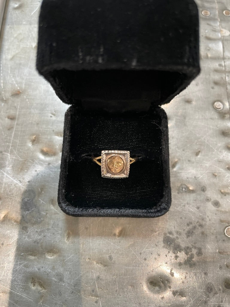 15K Yellow Gold Ring, Late 18th Century George III