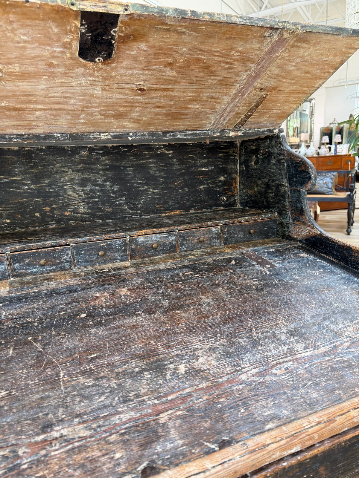 Rare 18th Century Gustavian Writing Desk