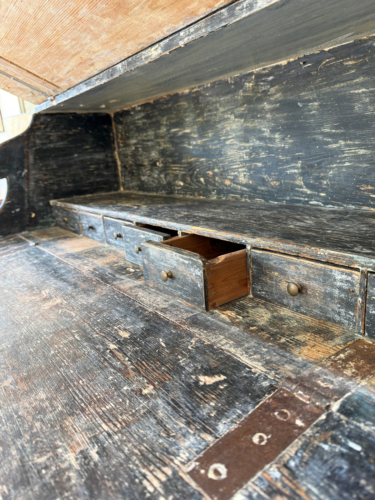 Rare 18th Century Gustavian Writing Desk
