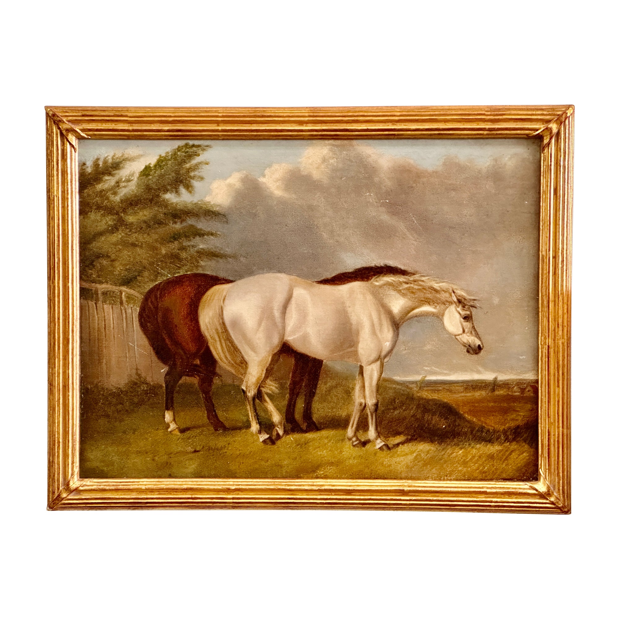 Oil on Canvas, School of George Stubbs, c. 1780, Framed