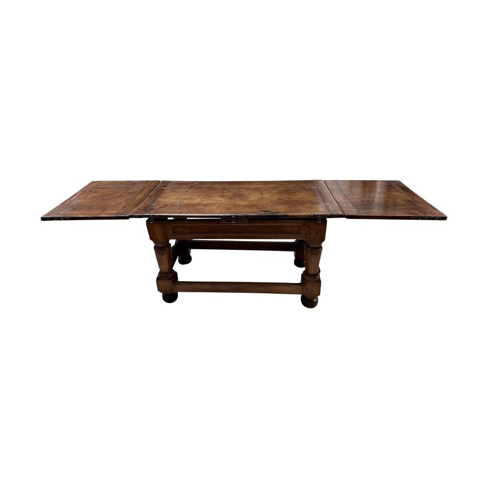 Late 16th-early 17th Century French  Walnut Extending Table