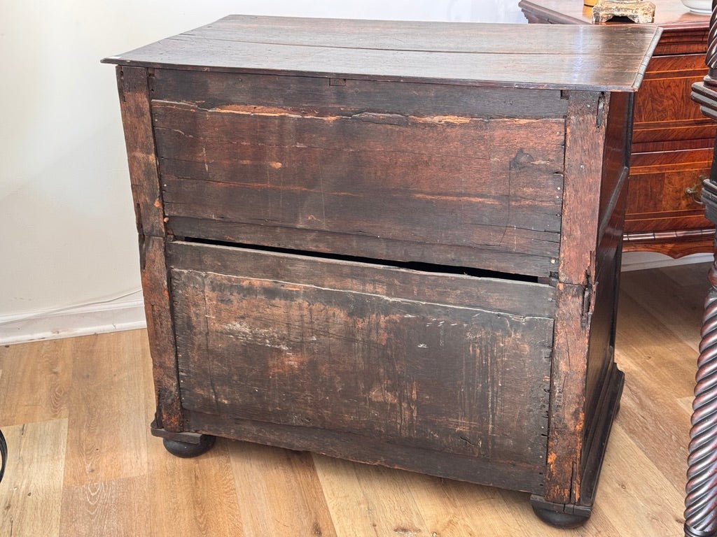 Charles II style Joined Oak Chest of Drawers - Helen Storey Antiques