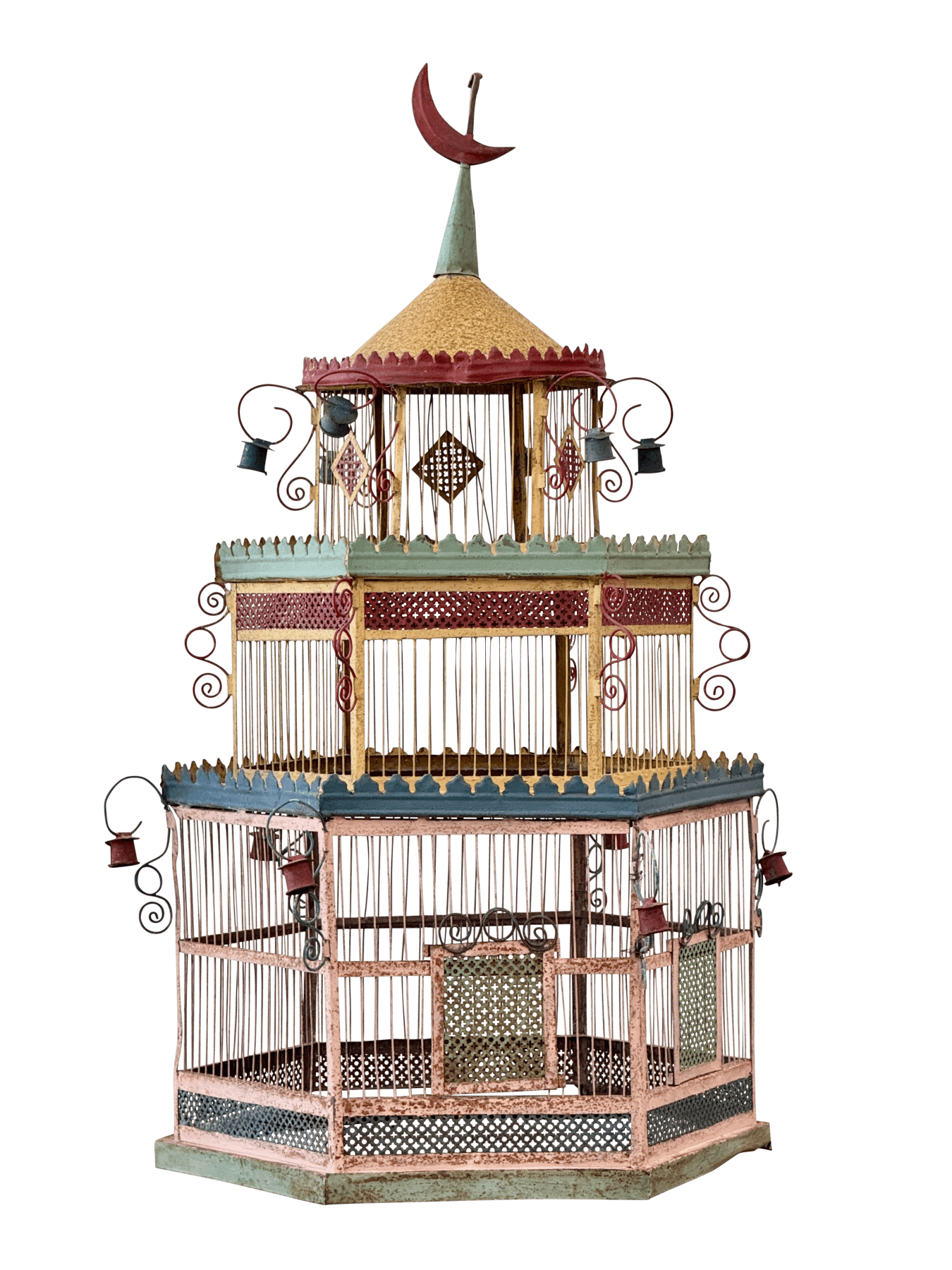 Delightful early 20th C. birdcage