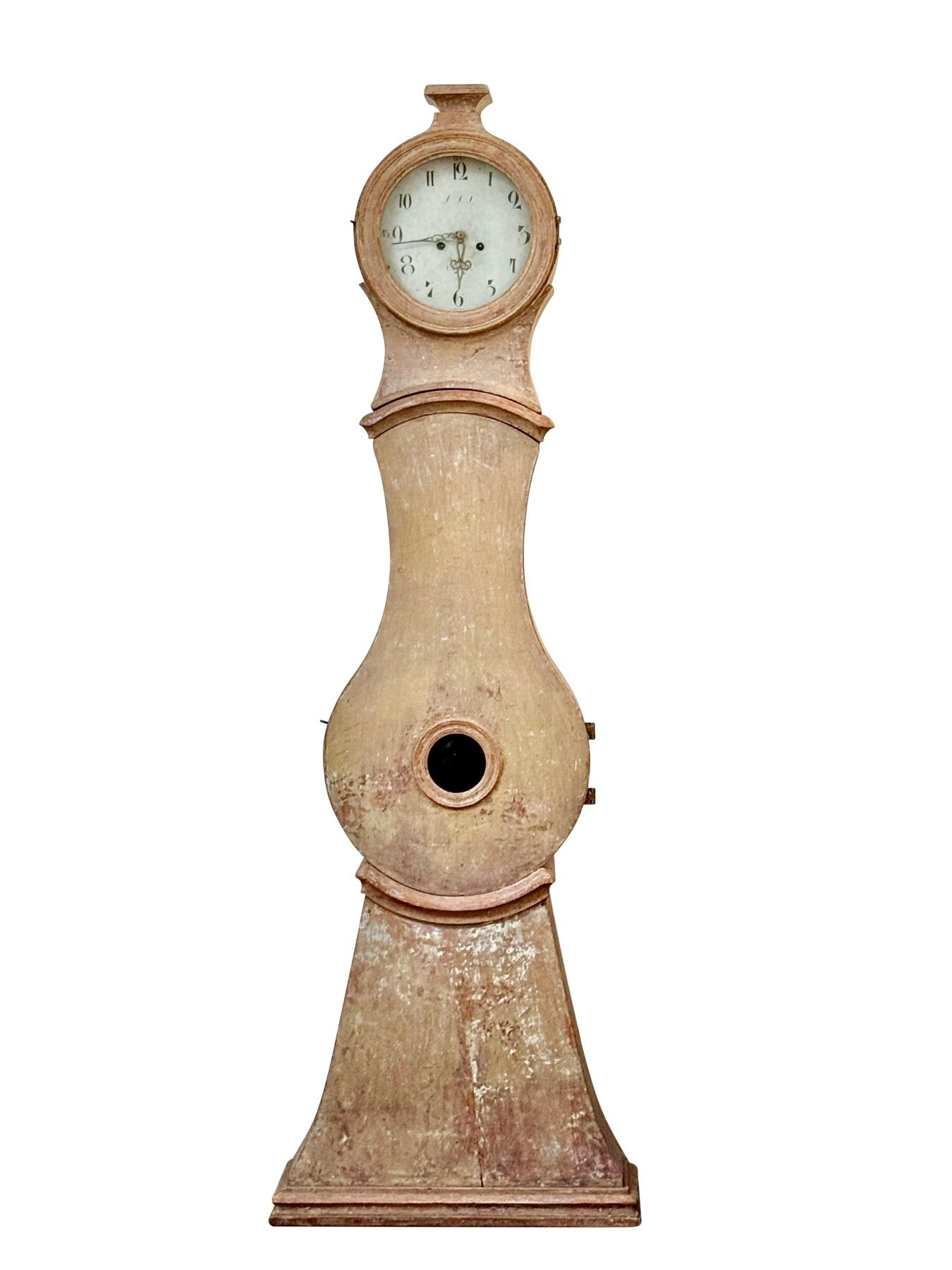 Early 19th C. Swedish Mora or floor Clock