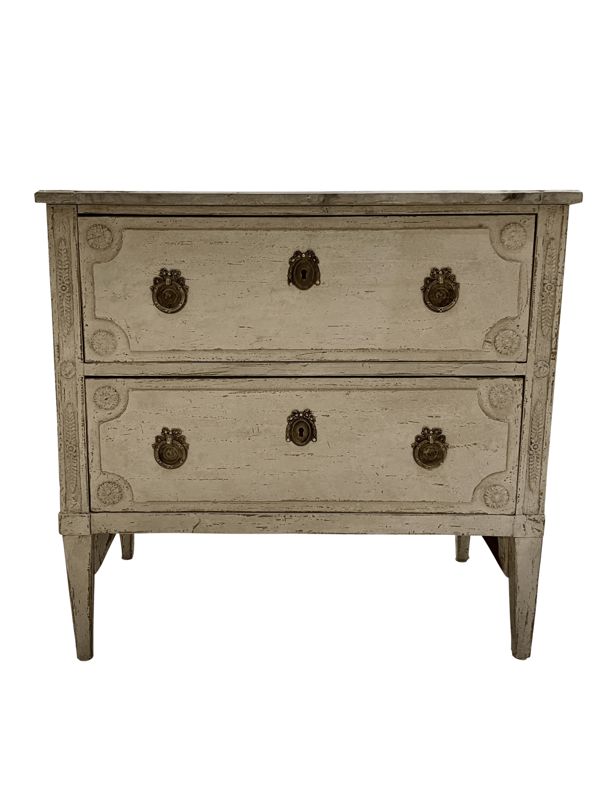 Elegant, small, late 18th - century Swedish Gustavian commode - Helen Storey Antiques