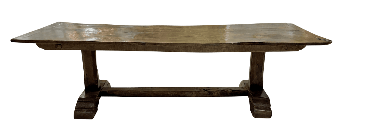 Elm and Ash Refectory Farm Table, c. 1690 - Helen Storey Antiques