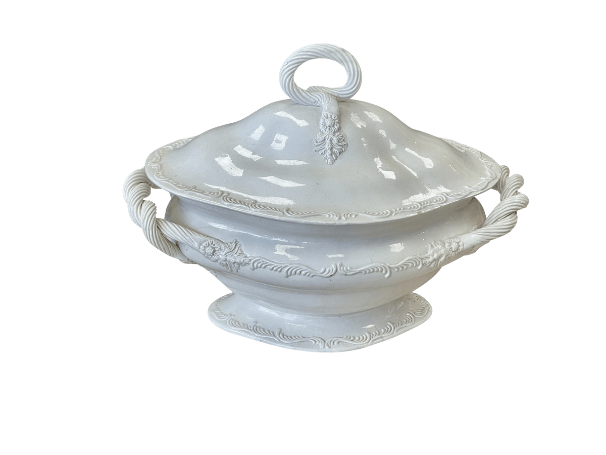 English Leeds Creamware Tureen and Cover, c. 1800 - Helen Storey Antiques