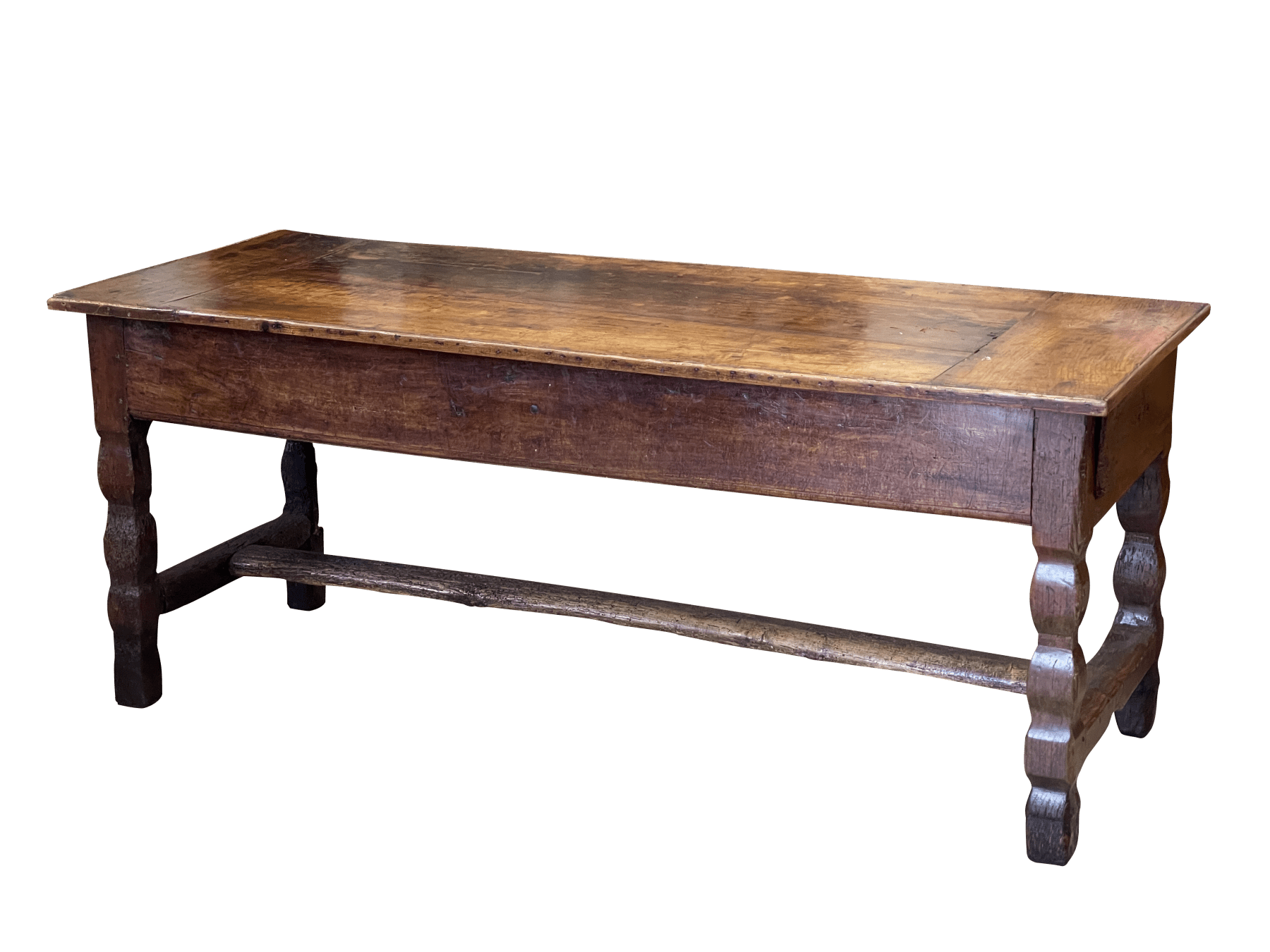 Exceptional Rustic 17th Century French Provincial Farm or Work Table