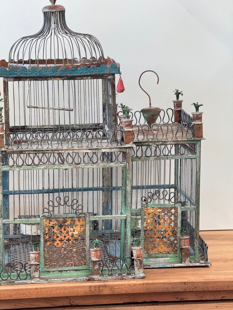 Extraordinary Architectural Birdcage - Helen Storey Antiques