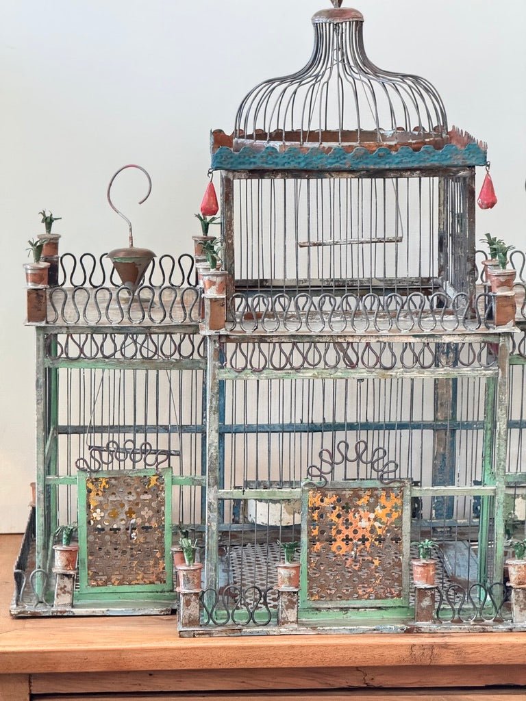 Extraordinary Architectural Birdcage - Helen Storey Antiques