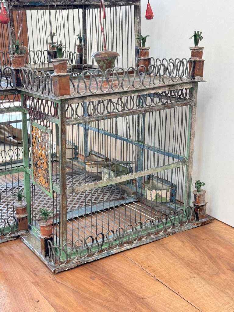 Extraordinary Architectural Birdcage - Helen Storey Antiques