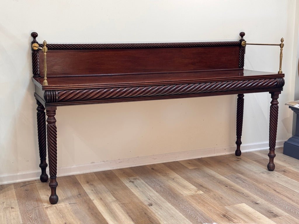 Fine and rare Irish server, sideboard, Dublin c. 1790 - 1810. - Helen Storey Antiques