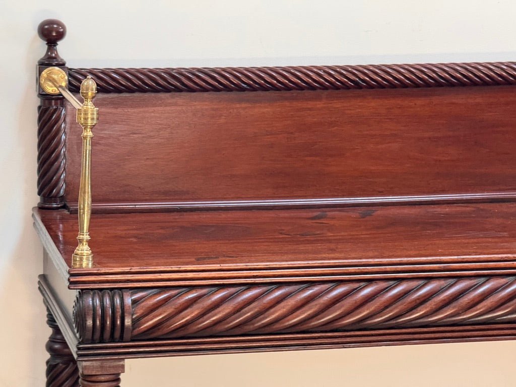 Fine and rare Irish server, sideboard, Dublin c. 1790 - 1810. - Helen Storey Antiques