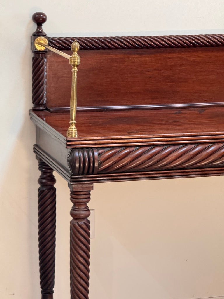 Fine and rare Irish server, sideboard, Dublin c. 1790 - 1810. - Helen Storey Antiques