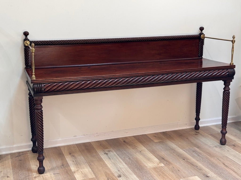 Fine and rare Irish server, sideboard, Dublin c. 1790 - 1810. - Helen Storey Antiques