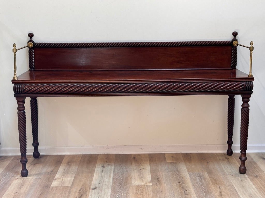 Fine and rare Irish server, sideboard, Dublin c. 1790 - 1810. - Helen Storey Antiques