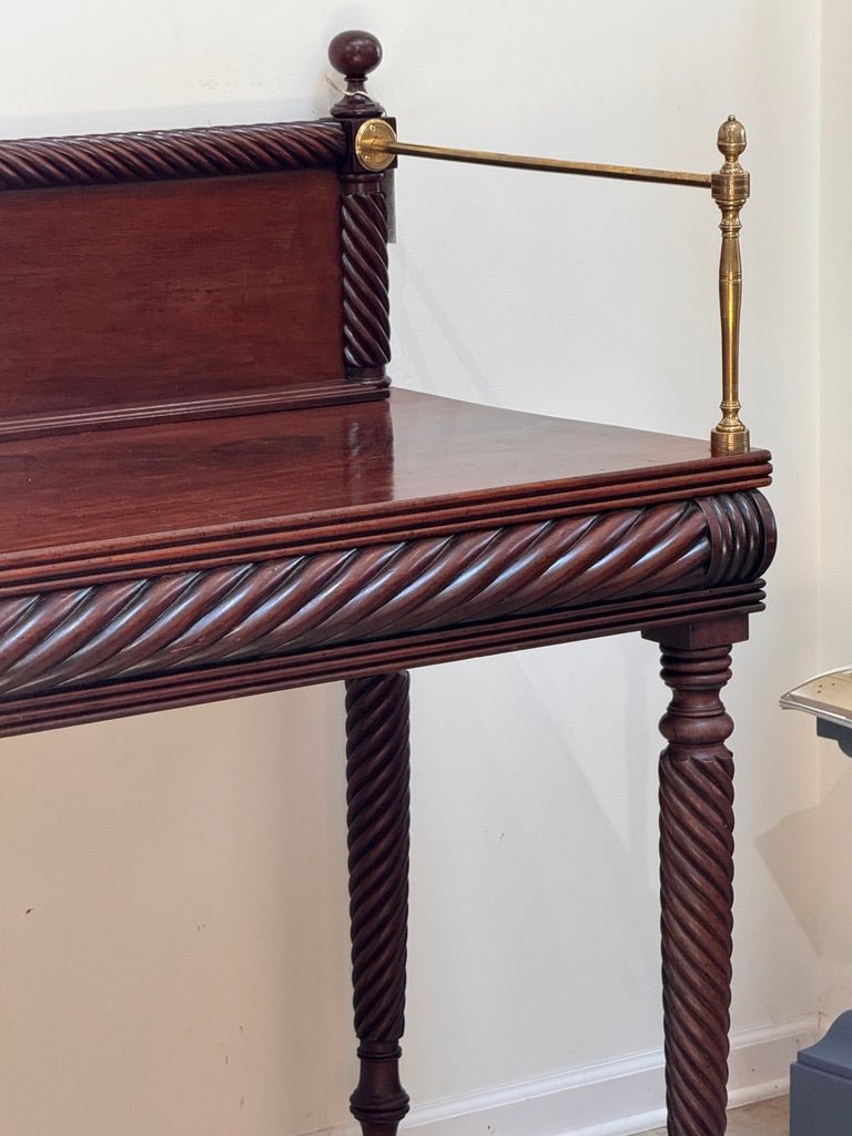 Fine and rare Irish server, sideboard, Dublin c. 1790 - 1810. - Helen Storey Antiques
