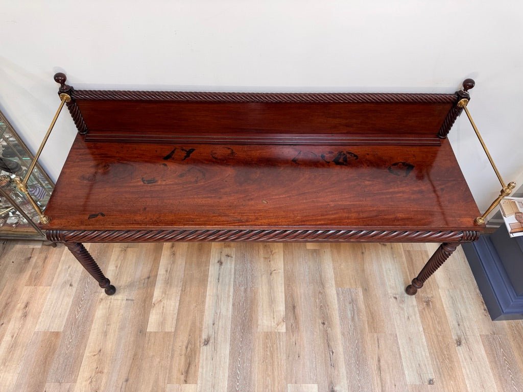 Fine and rare Irish server, sideboard, Dublin c. 1790 - 1810. - Helen Storey Antiques