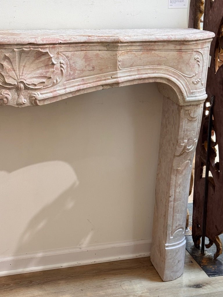 Fine French Marble Mantelpiece, 18th Century - Helen Storey Antiques