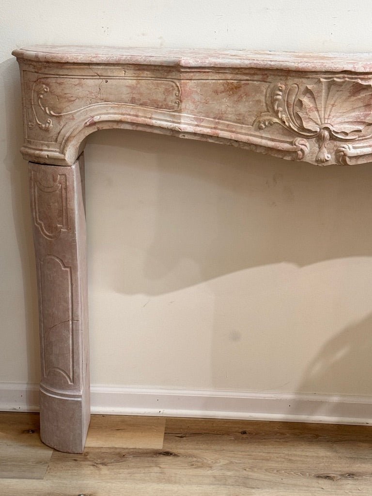Fine French Marble Mantelpiece, 18th Century - Helen Storey Antiques