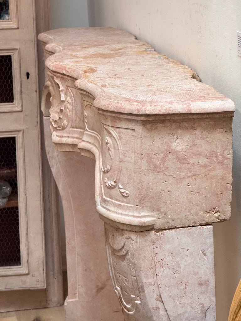 Fine French Marble Mantelpiece, 18th Century - Helen Storey Antiques
