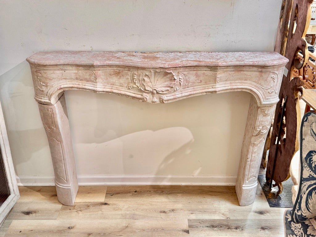 Fine French Marble Mantelpiece, 18th Century - Helen Storey Antiques