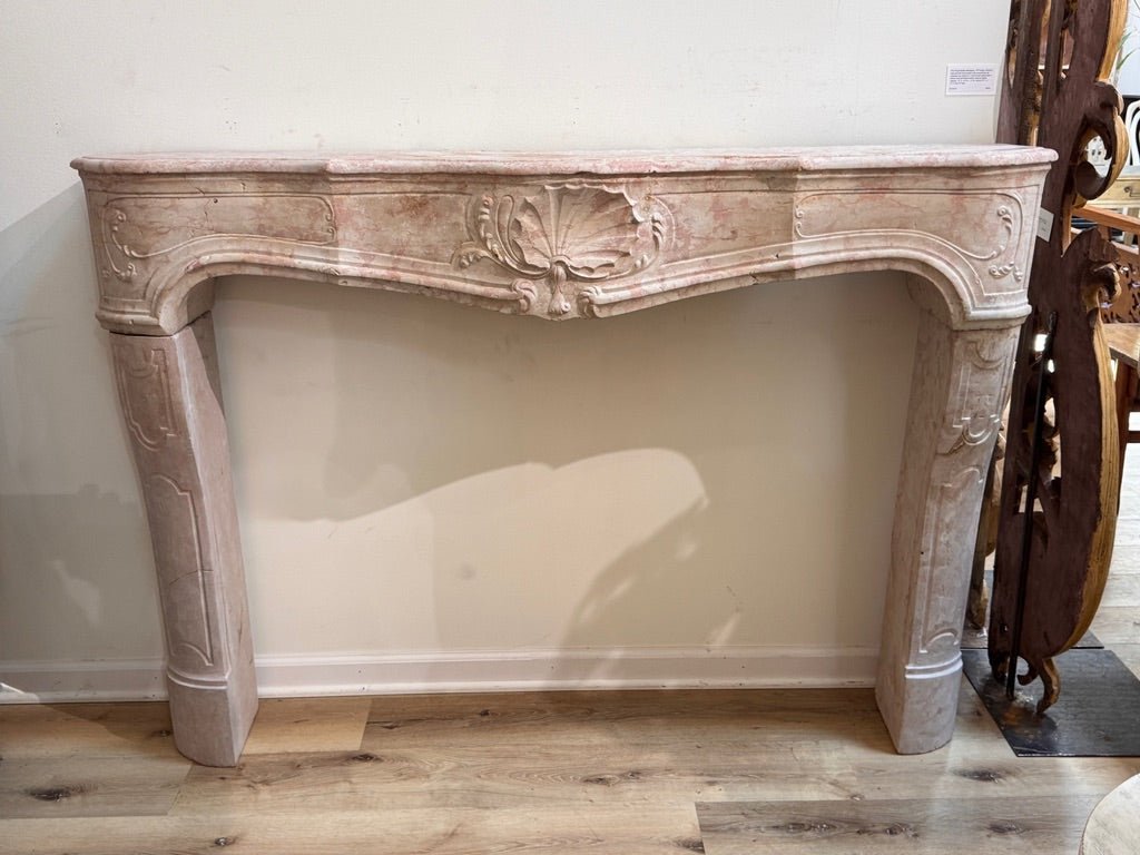 Fine French Marble Mantelpiece, 18th Century - Helen Storey Antiques