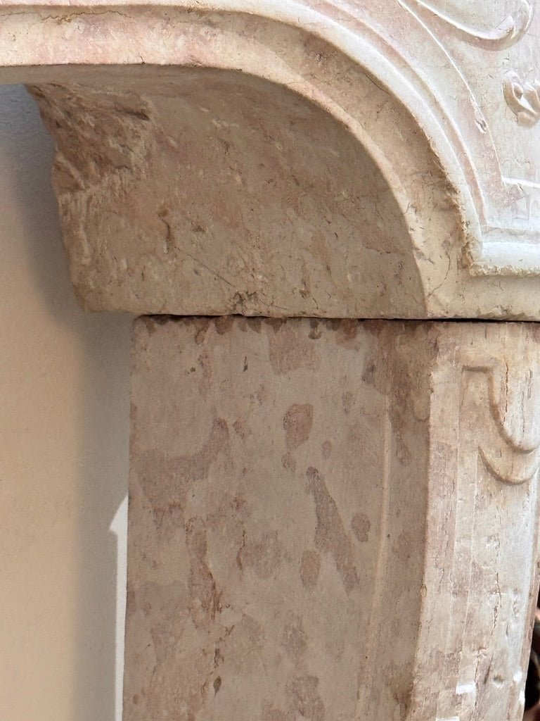Fine French Marble Mantelpiece, 18th Century - Helen Storey Antiques