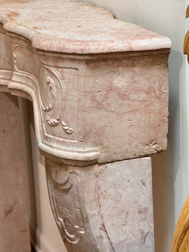 Fine French Marble Mantelpiece, 18th Century - Helen Storey Antiques