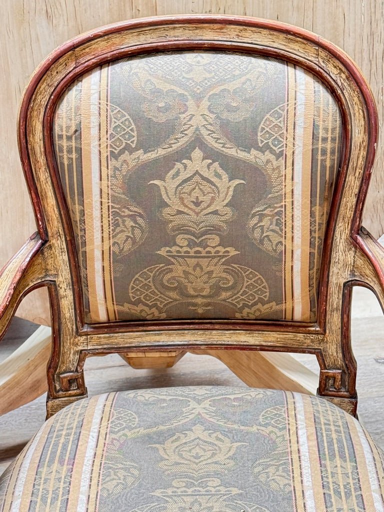 Fourteen Italian Louis XVI period laccatura dining chairs, 18th c. - Helen Storey Antiques
